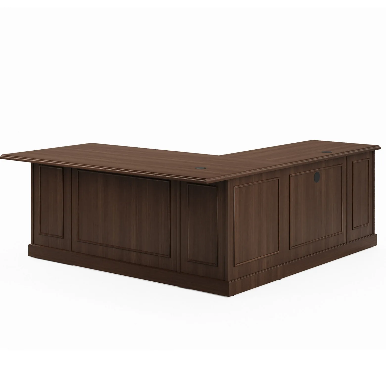Liberty L-Shaped Desk with Left Return - 72"W x 84"D