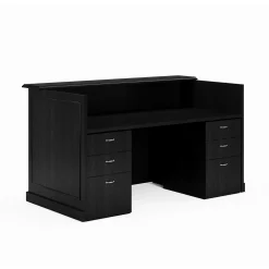 Liberty Reception Desk w/ Box-Box-File Pedestals - 72
