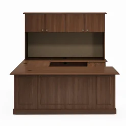Liberty U-Shaped Desk with Right Bridge - 72"W x 97"D
