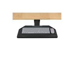 Lift and Lock Articulating Arm With Keyboard Tray