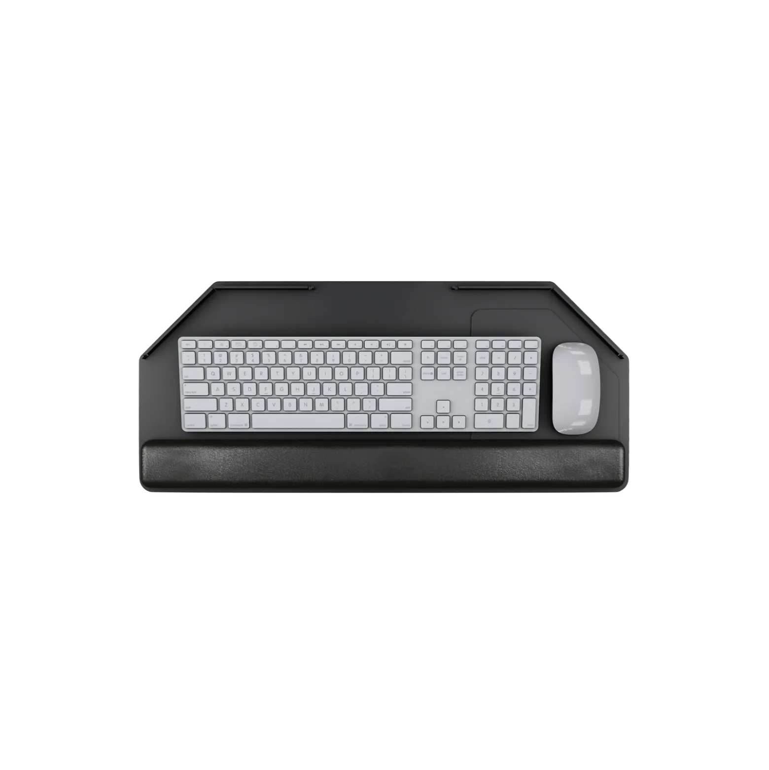 Lift and Lock Articulating Arm With Keyboard Tray