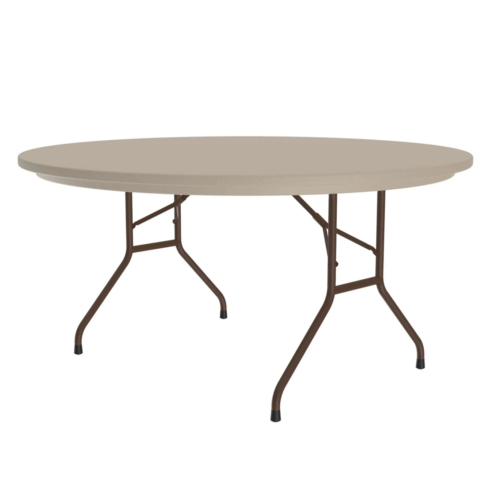 Lightweight Plastic Folding Table - 60"DIA