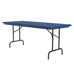 Lightweight Plastic Folding Table - 30" x 72"