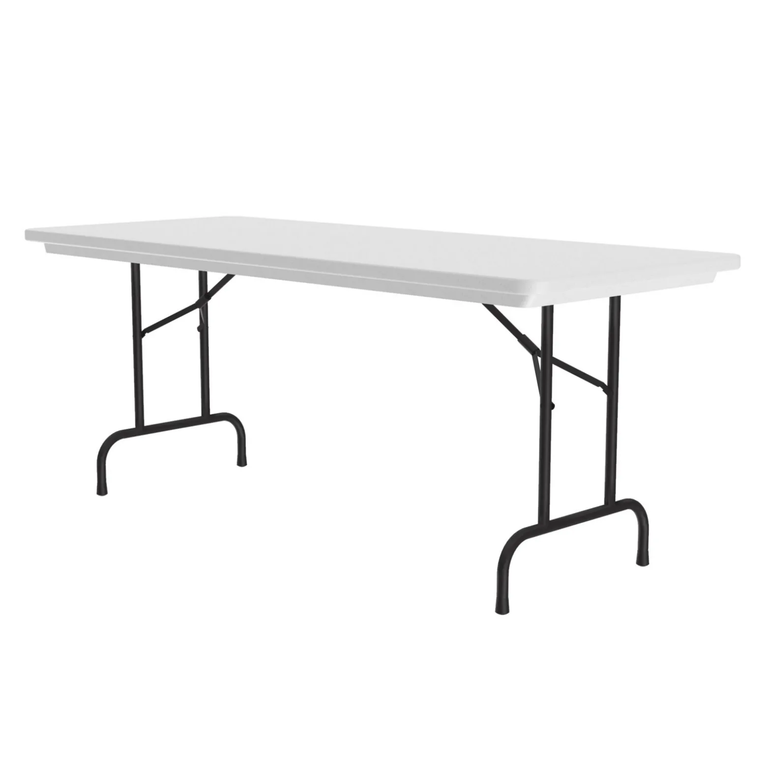 Lightweight Plastic Folding Table - 96"W x 30"D