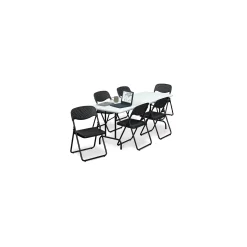 Lightweight Plastic Folding Table - 96"W x 30"D