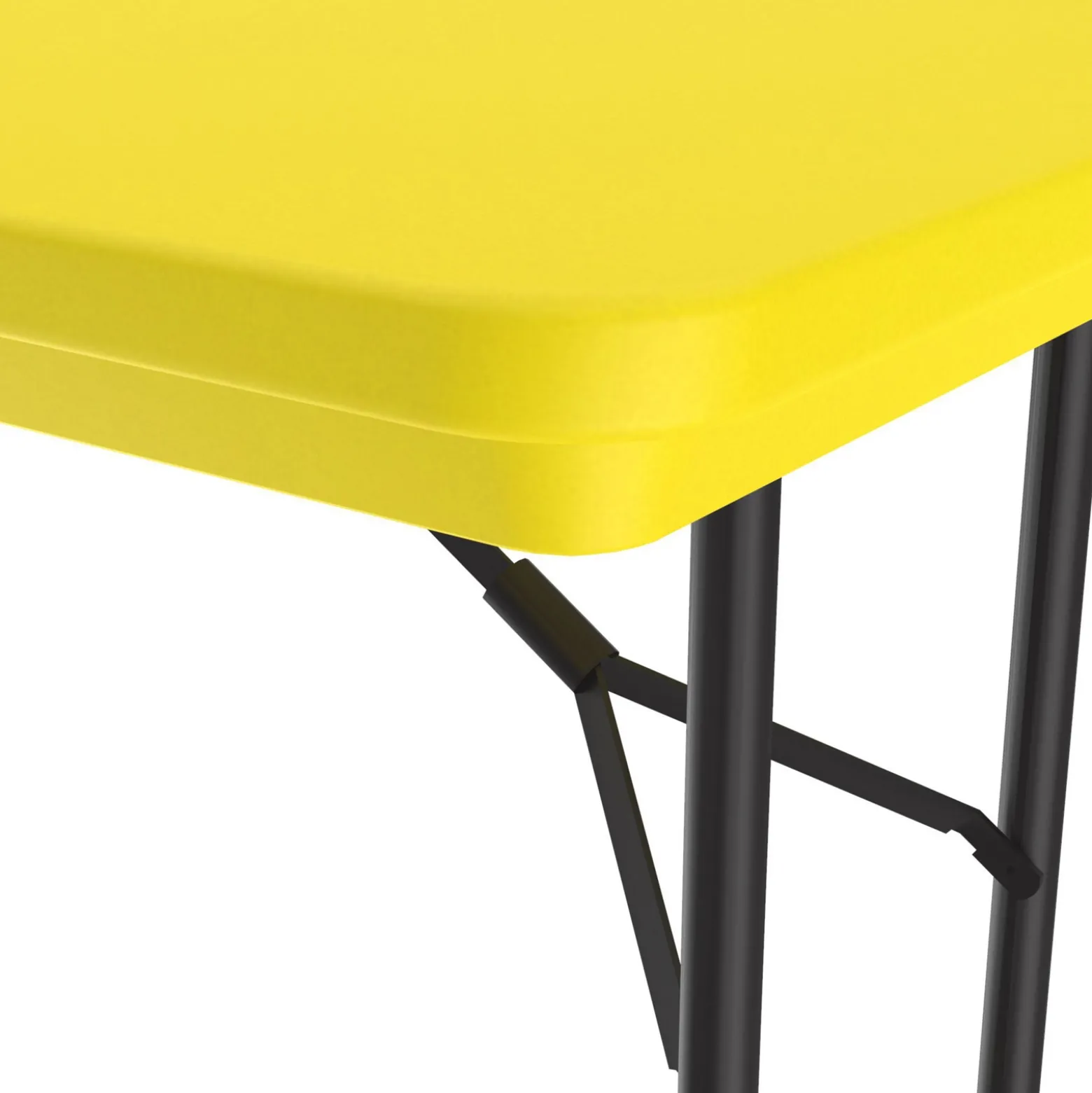 Lightweight Plastic Folding Table - 48"W x 24"D