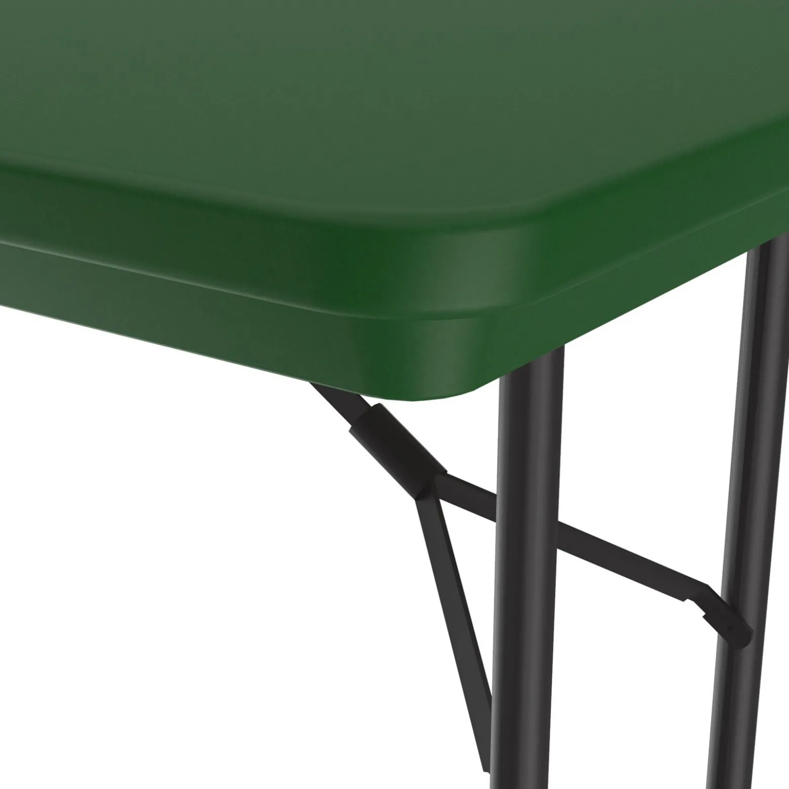Lightweight Plastic Folding Table - 48"W x 24"D