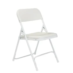 Lightweight Plastic Folding Chair - 4 Pack
