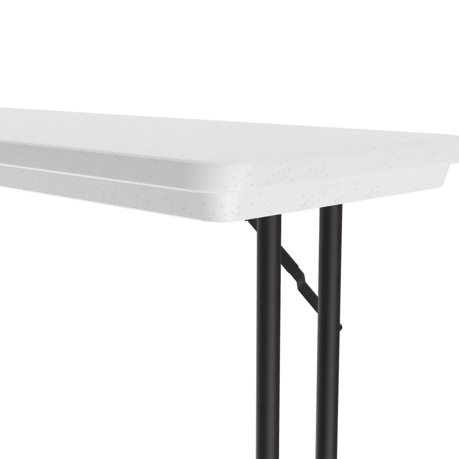 Lightweight Plastic Folding Table - 72"W x 18"D