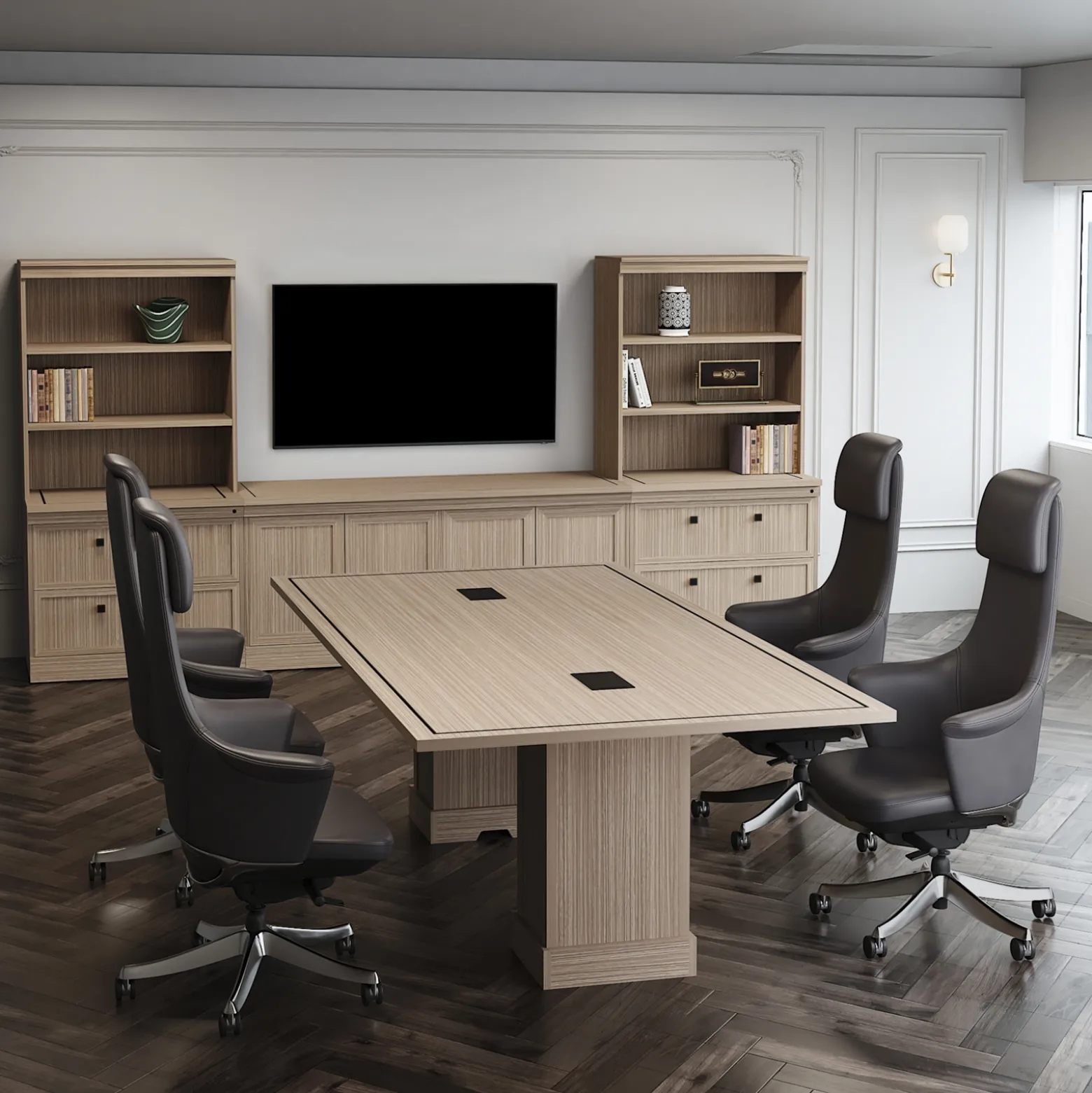Lincoln 8' Conference Table - 95"W x 48"D