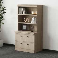 Lincoln 3 Shelf Bookcase - 36"W x 17"D x 39"H