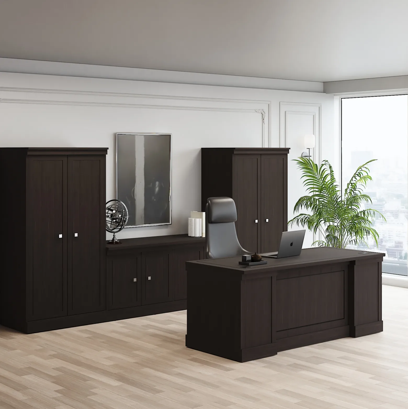 Lincoln Executive Desk - 72"W x 30"D