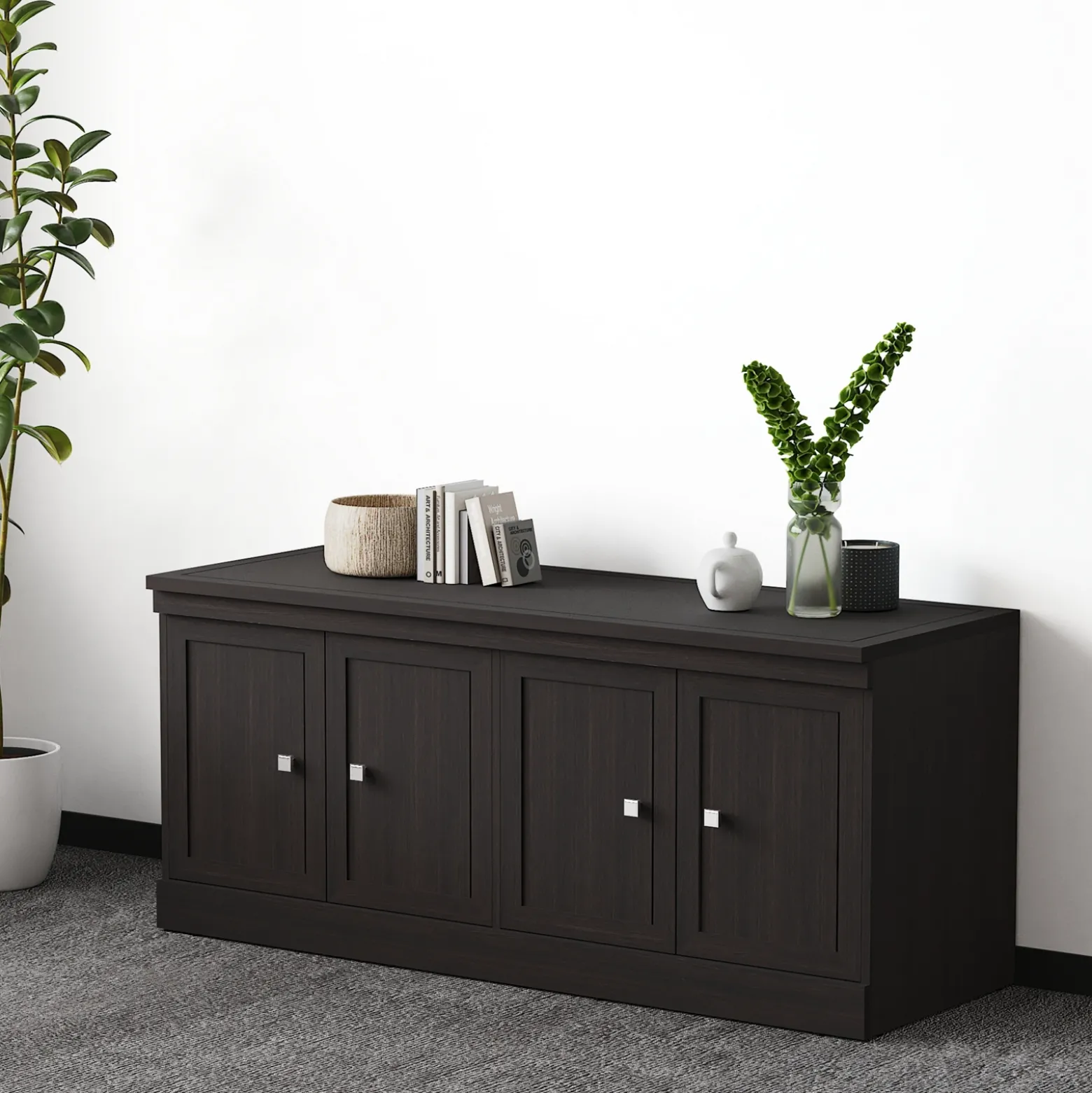Lincoln Low Wall Storage Cabinet - 68"W x 24"D