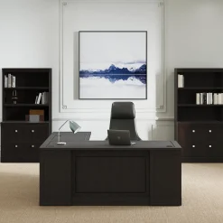 Lincoln L-Shaped Executive Desk with Right Return - 66"W x 76"D