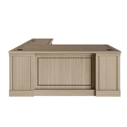 Lincoln L-Shaped Executive Desk with Right Return - 72