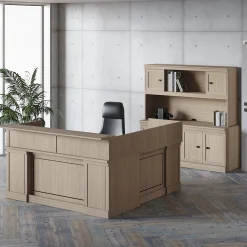 Lincoln L-Shaped Reception Desk with Left Return - 72