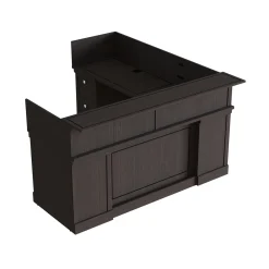 Lincoln L-Shaped Reception Desk with Right Return - 72"W x 81"D