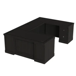 Lincoln U-Shaped Executive Desk with Right-Handed Bridge - 66