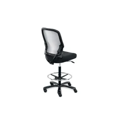 Linear Big & Tall Armless Memory Foam Stool