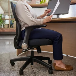 Linear Mesh Office Computer Ergonomic Chair with Memory Foam