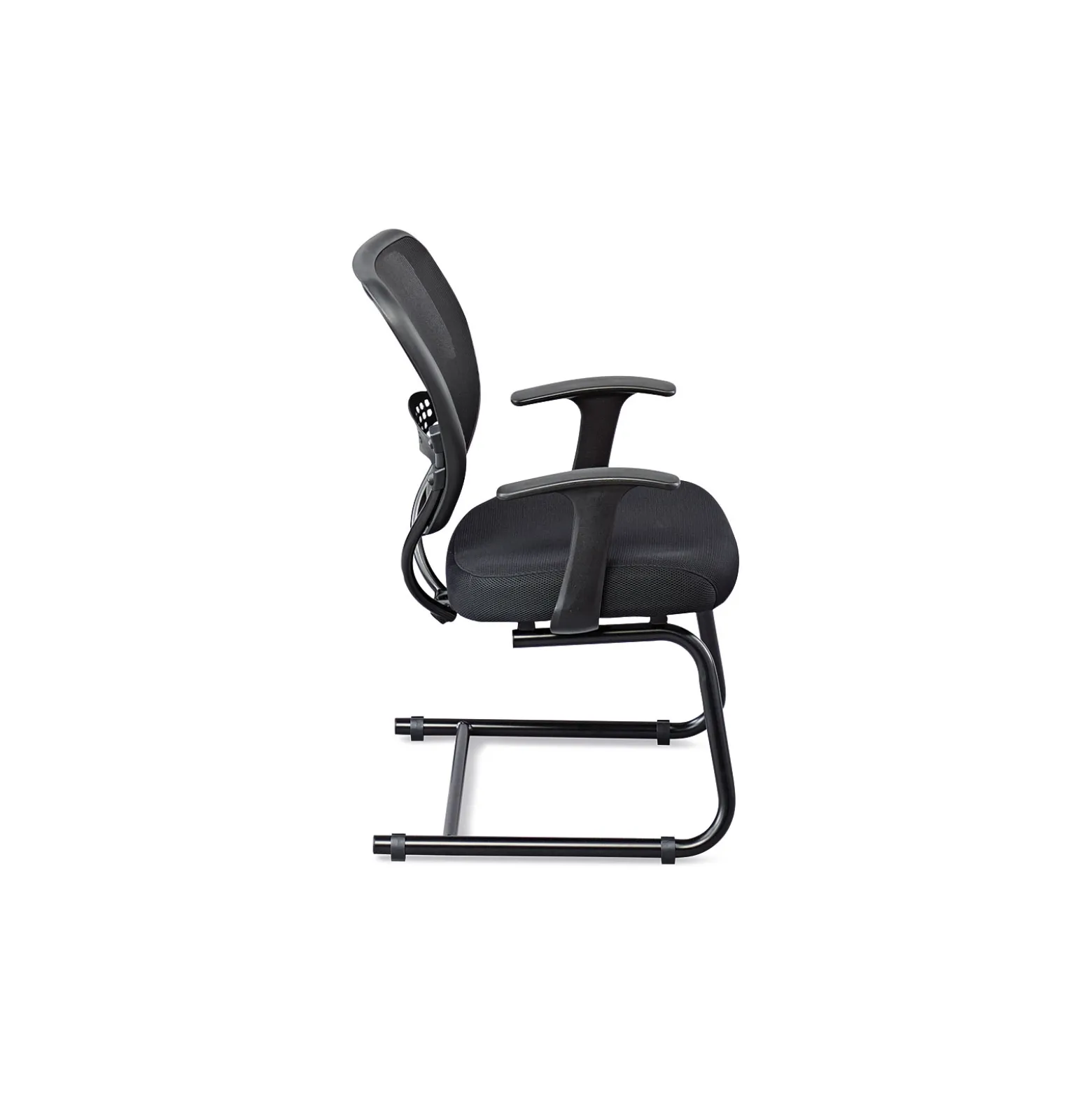 Linear Vertical Mesh Back Guest Chair