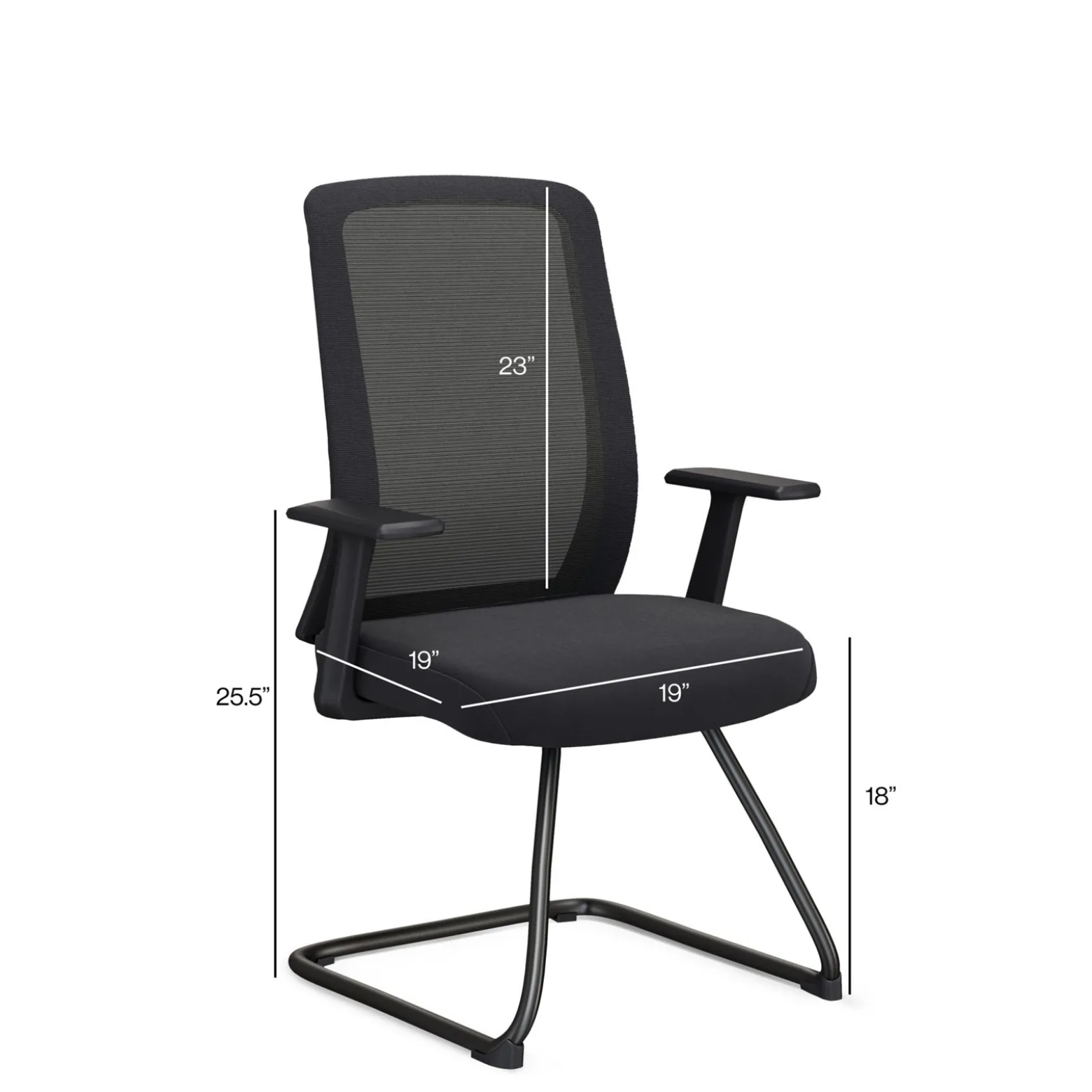 Link Mesh-Back Guest Chair