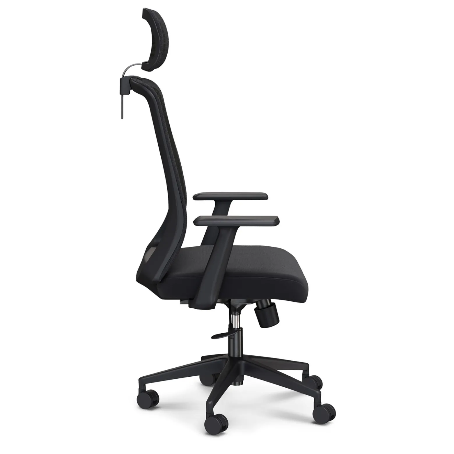 Link Mesh-Back Office Chair with Adjustable Headrest