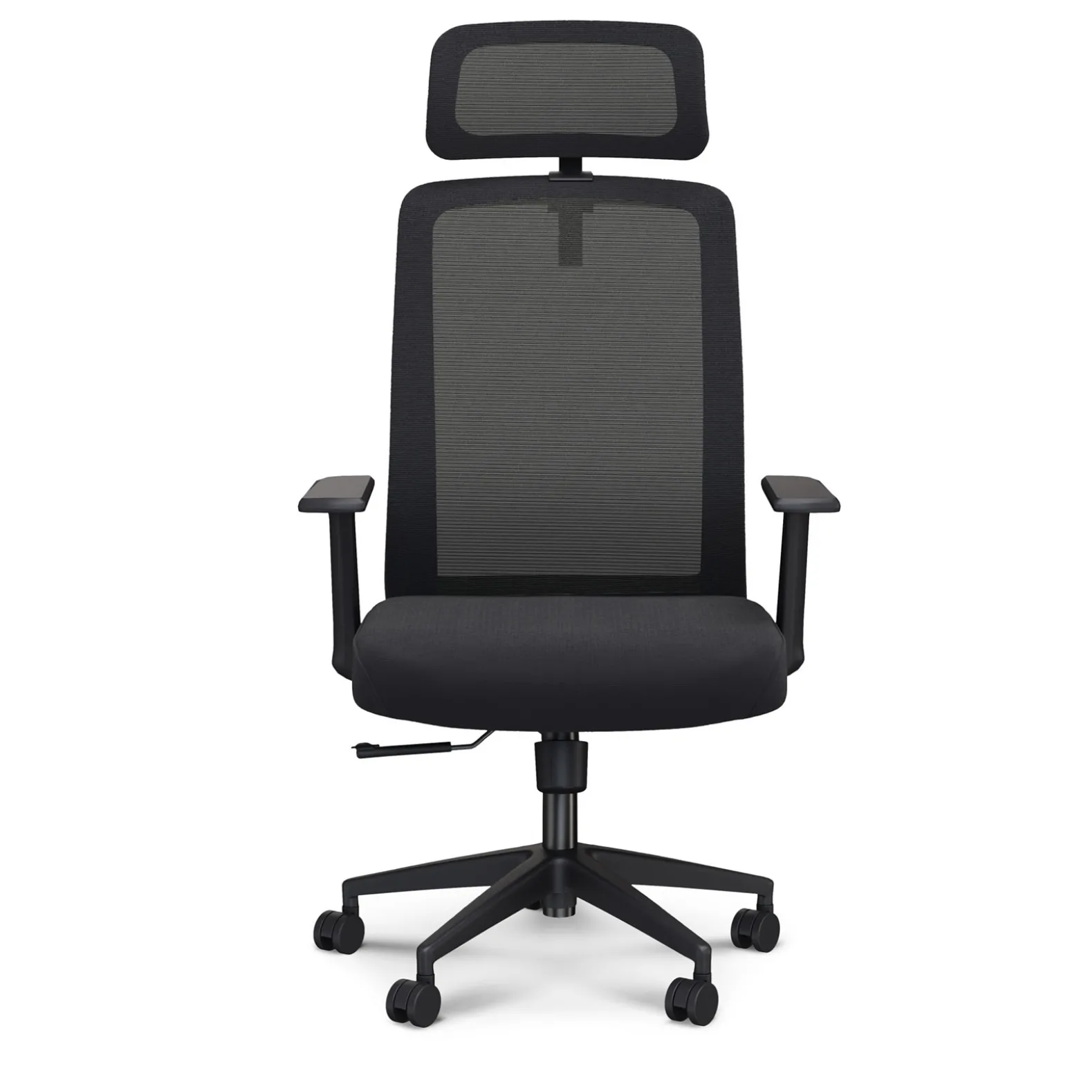 Link Mesh-Back Office Chair with Adjustable Headrest