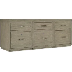 Linville Falls - Credenza with Files - 72"W x 24"D