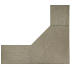 Linville Falls Corner Desk with Combo Storage - 85
