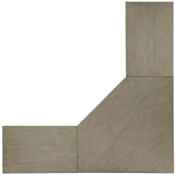 Linville Falls Corner Desk with Storage - 85
