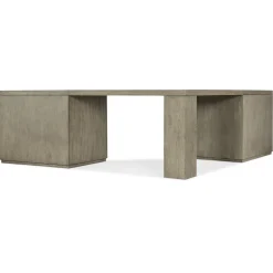 Linville Falls Corner Desk with Lateral Files - 85