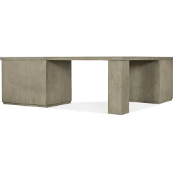 Linville Falls Corner Desk with Dual Storage - 85