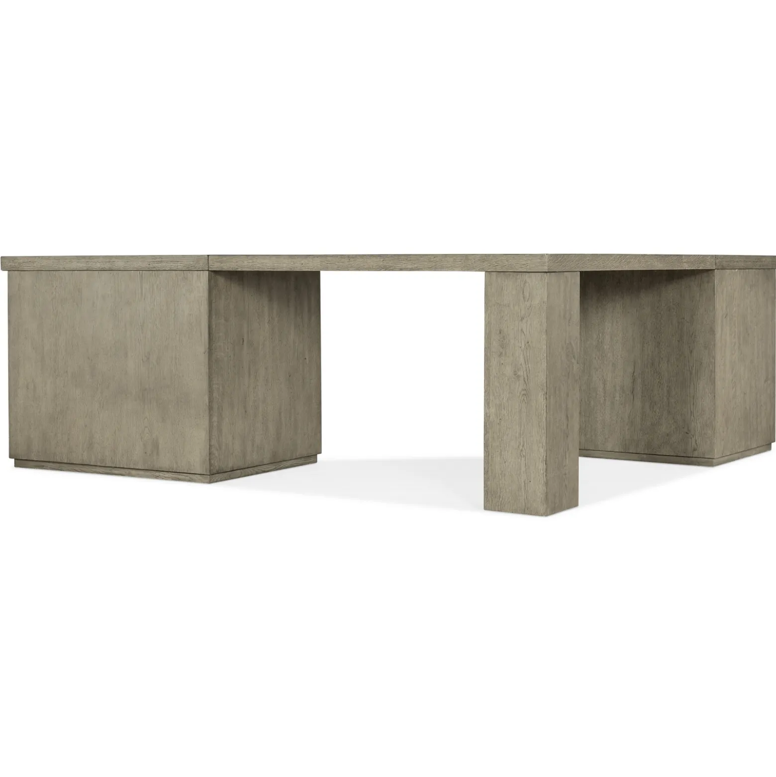 Linville Falls Corner Desk with Dual Storage - 85"W x 73"D