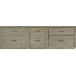 Linville Falls Credenza with File Storage - 96"W x 24"D