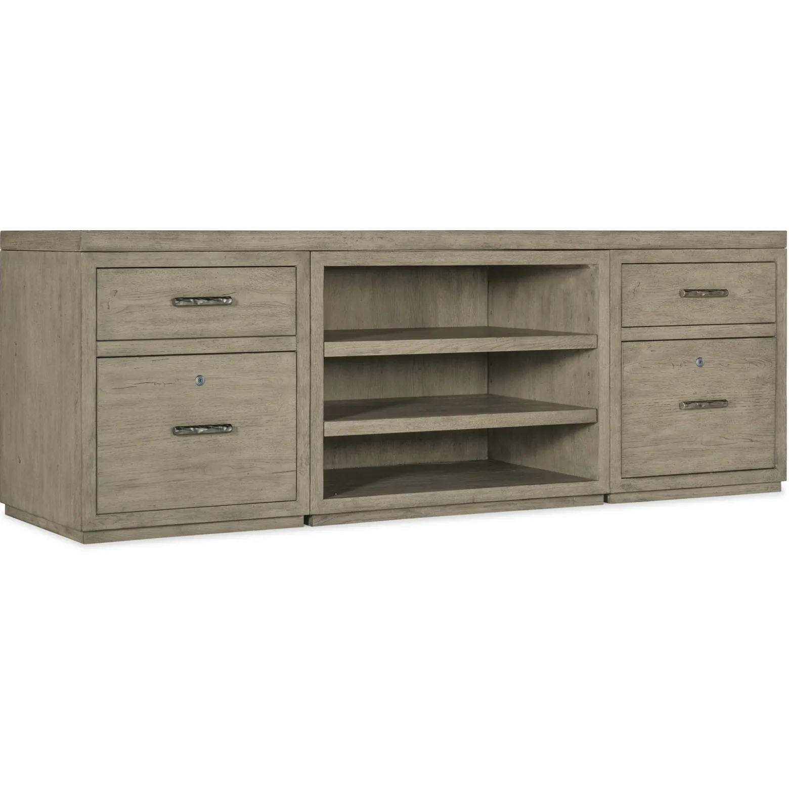 Linville Falls Credenza with Combo Storage - 84"W x 24"D