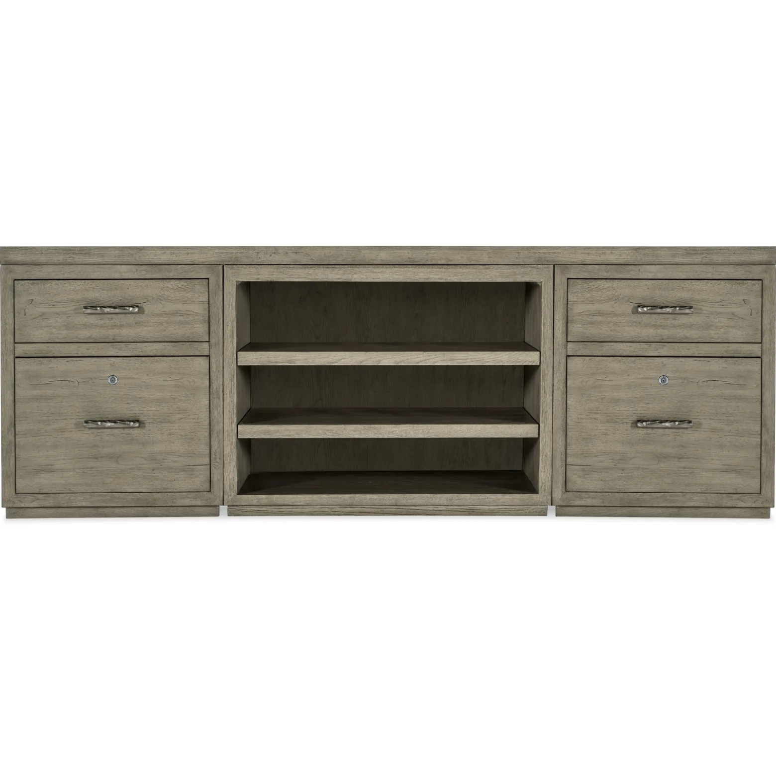 Linville Falls Credenza with Combo Storage - 84"W x 24"D