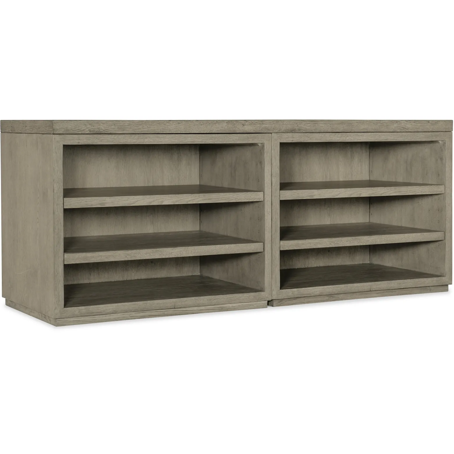 Linville Falls Credenza with Open Storage - 72"W x 24"D