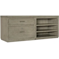 Linville Falls Credenza with Combo Storage - 72"W x 24"D