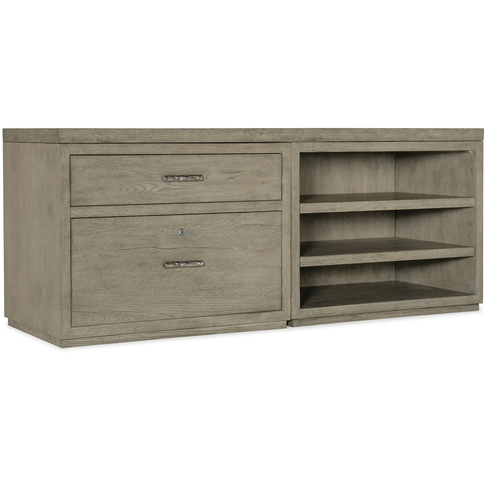 Linville Falls Credenza with Combo Storage - 72"W x 24"D