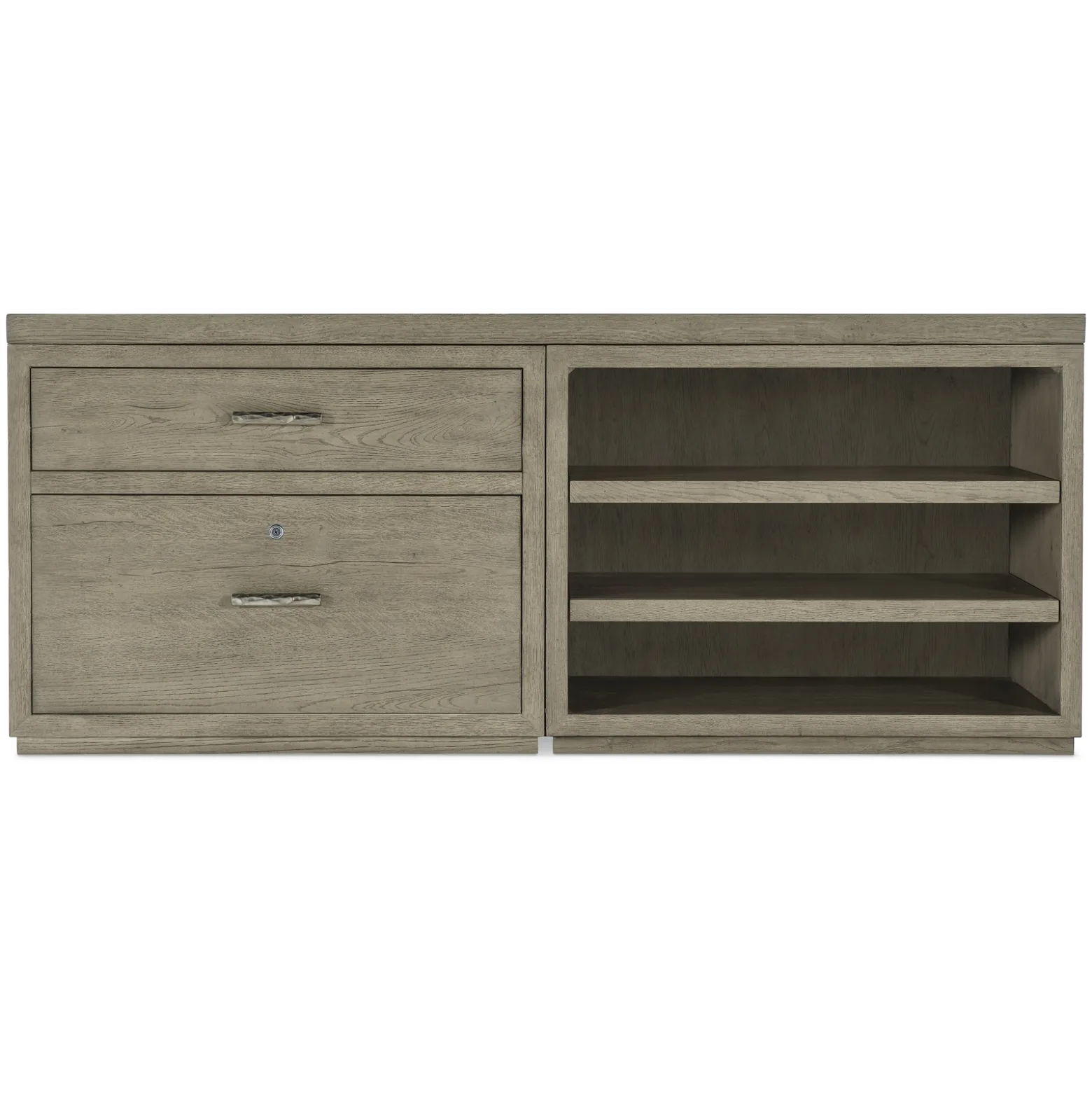 Linville Falls Credenza with Combo Storage - 72"W x 24"D