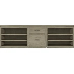 Linville Falls Credenza with Combo Storage - 96"W x 24"D