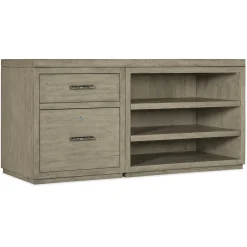 Linville Falls Credenza with Combo Storage - 60"W x 24"D