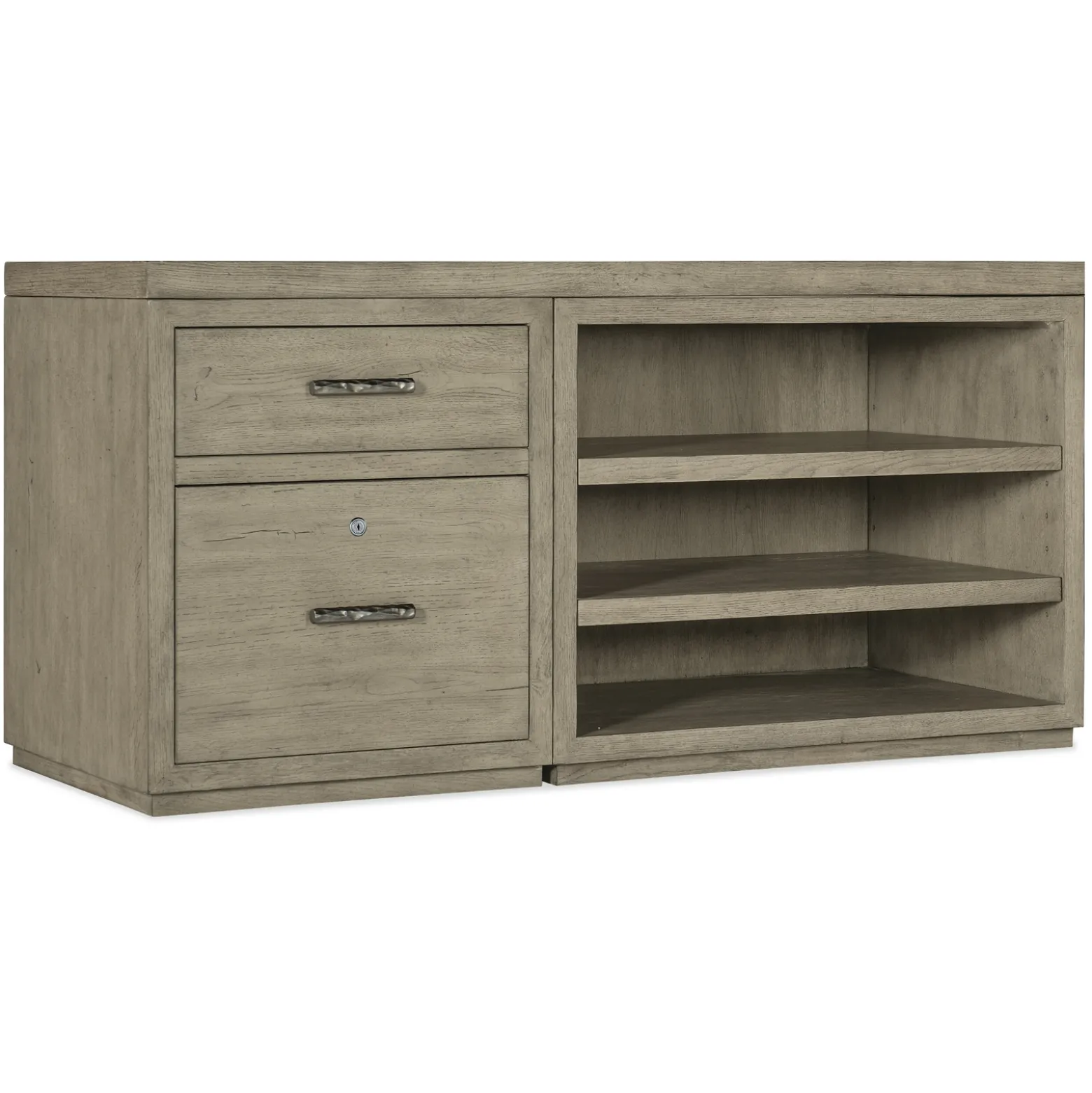 Linville Falls Credenza with Combo Storage - 60"W x 24"D