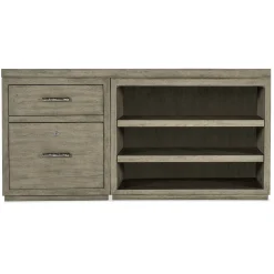 Linville Falls Credenza with Combo Storage - 60"W x 24"D