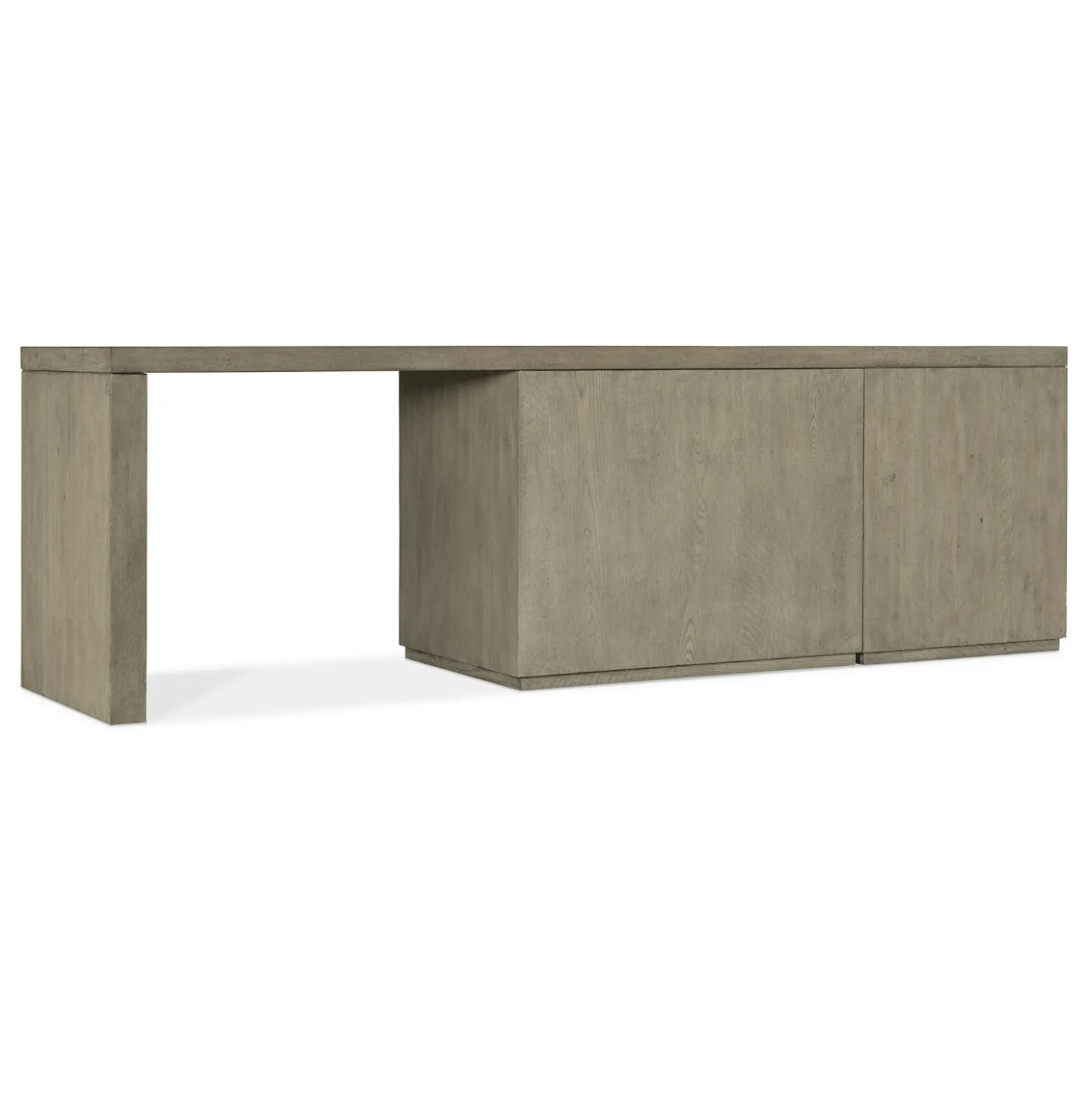 Linville Falls Desk with Combo Storage - 96"W x 24"D