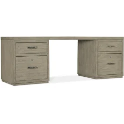 Linville Falls Desk with Files - 84"W x 24"D