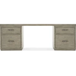 Linville Falls Desk with Files - 84"W x 24"D