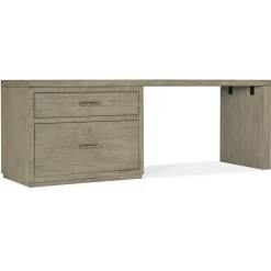 Linville Falls Desk with Storage - 84"W x 24"D