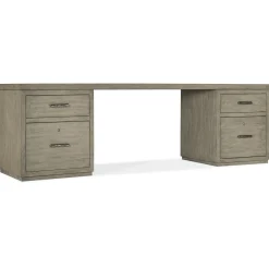 Linville Falls Desk with Files - 96"W x 24"D
